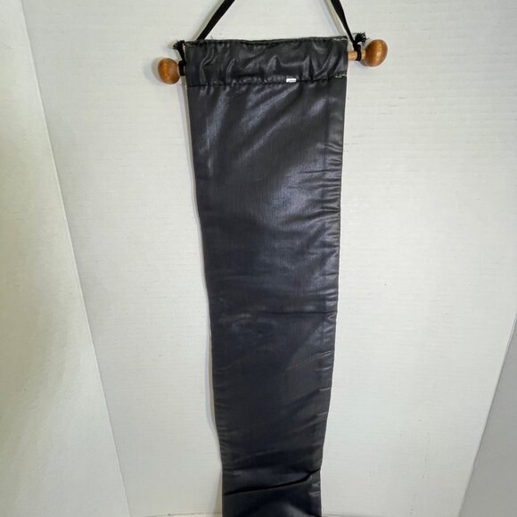 Vintage Cat Theme Woven Tapestry Wall Hanging 21" X 5.75" With Wooden Rod & Loop - Picture 8 of 9